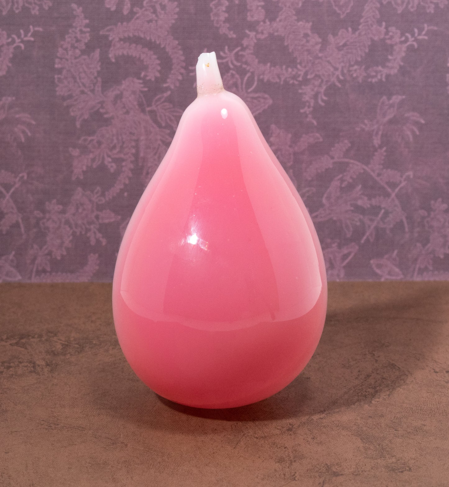 Antique Peachblow Glass Pear