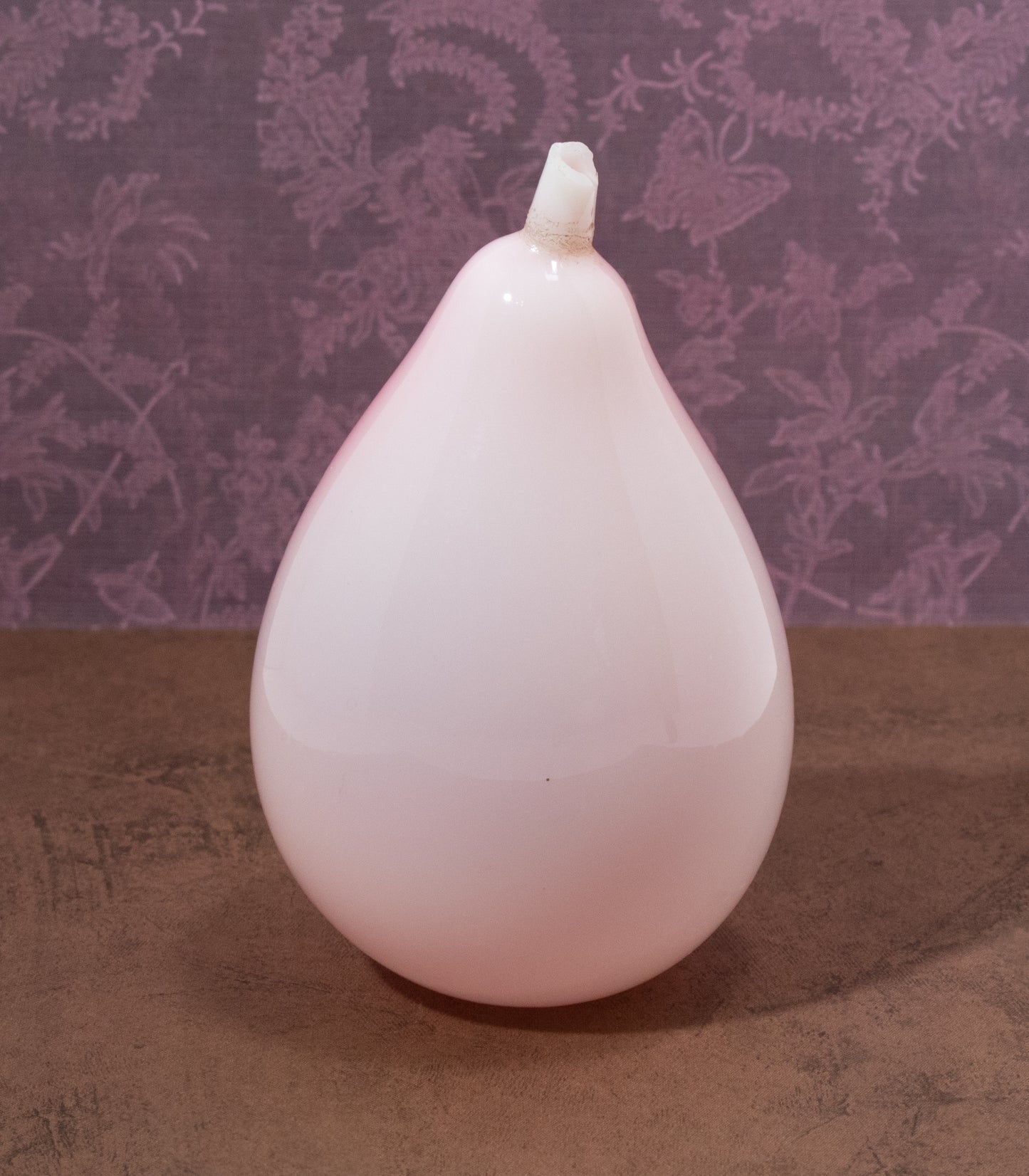 Antique Peachblow Glass Pear
