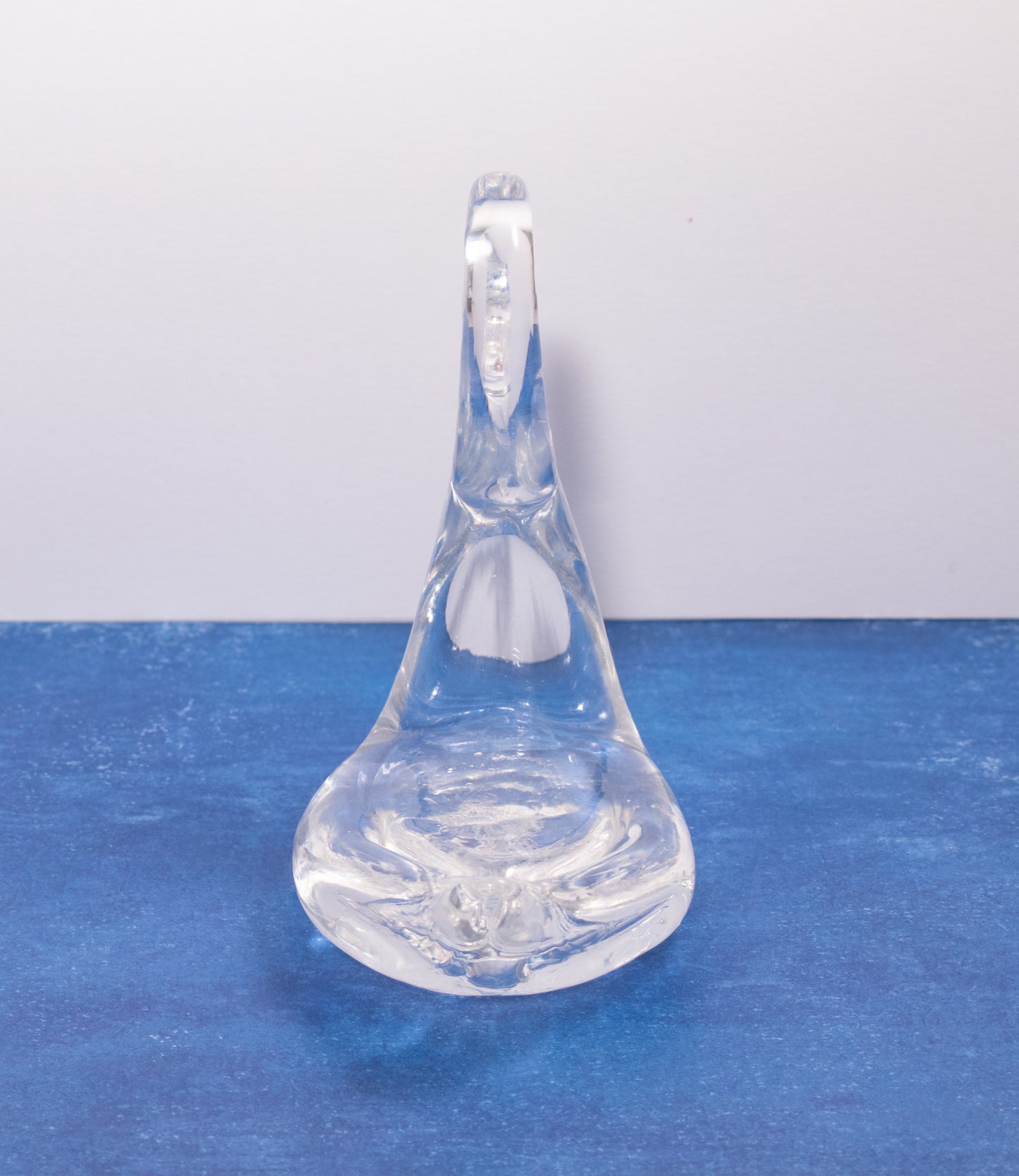 Hand-Blown Glass Swan