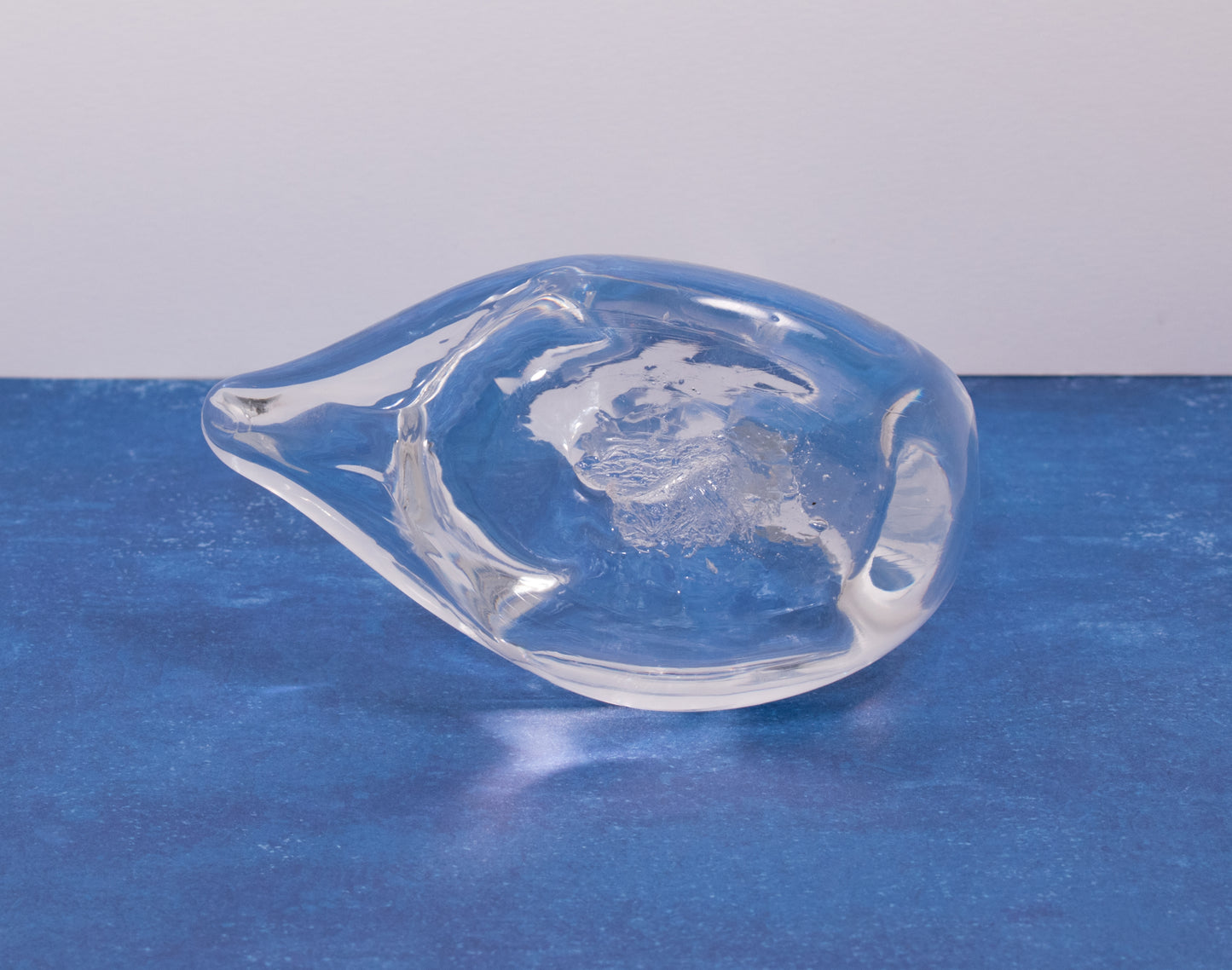 Hand-Blown Glass Swan