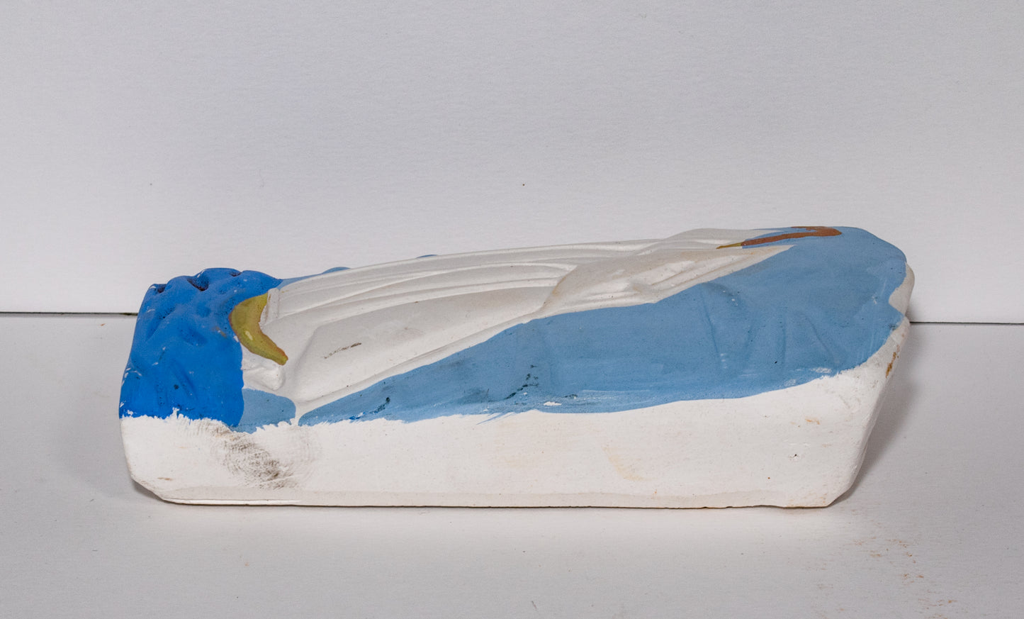 Plaster Sailboat Wall Decor
