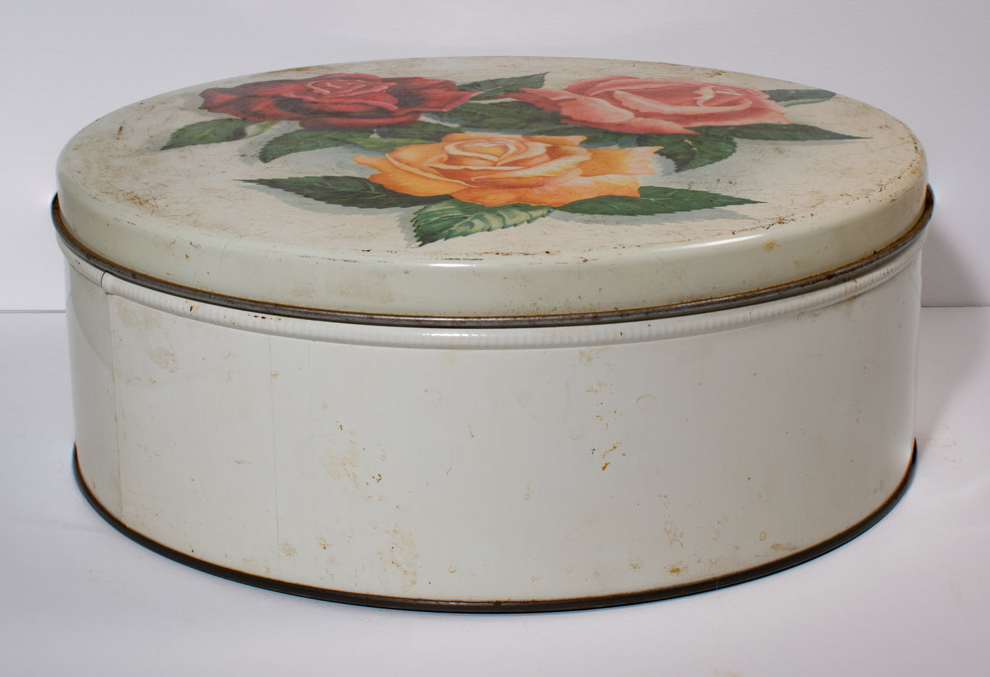 Vintage Rose Tin