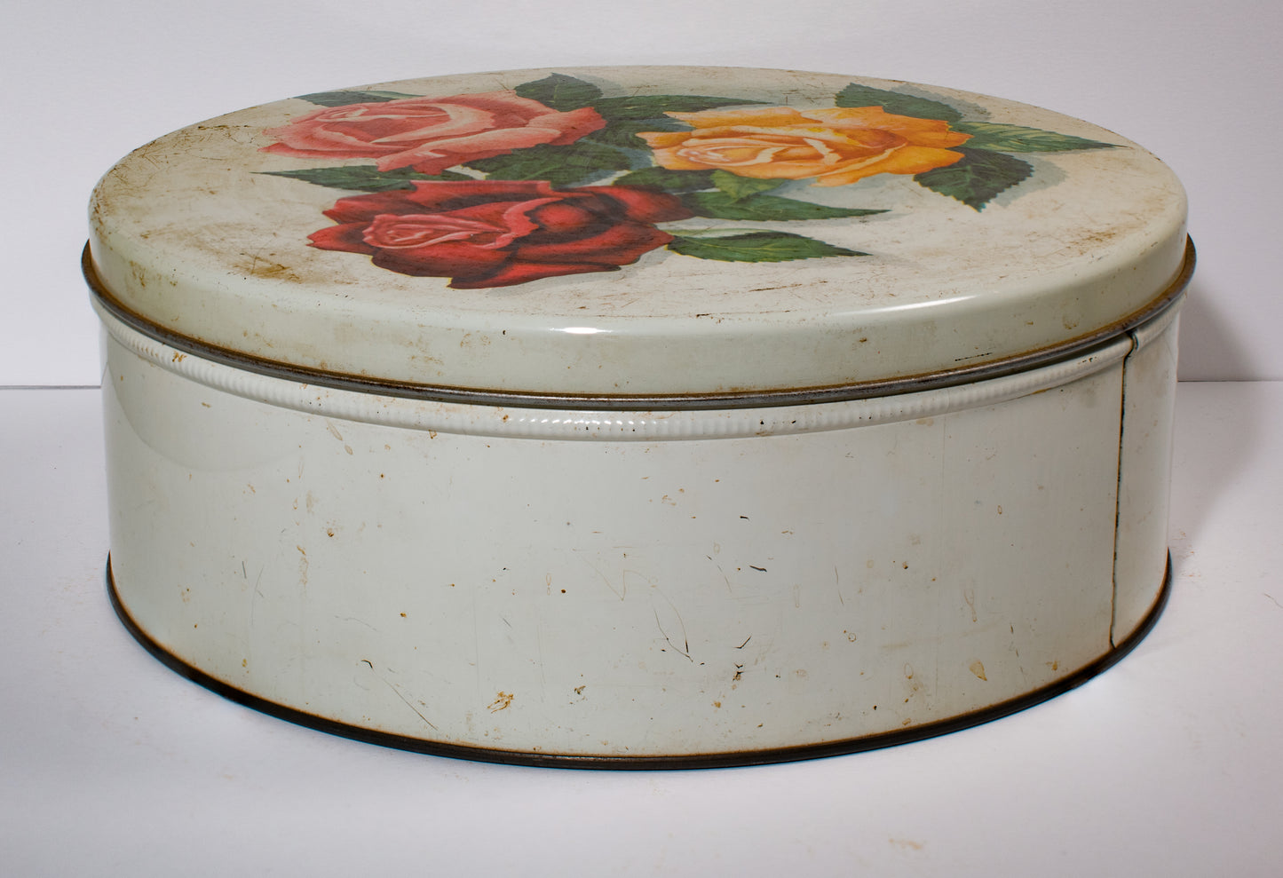 Vintage Rose Tin