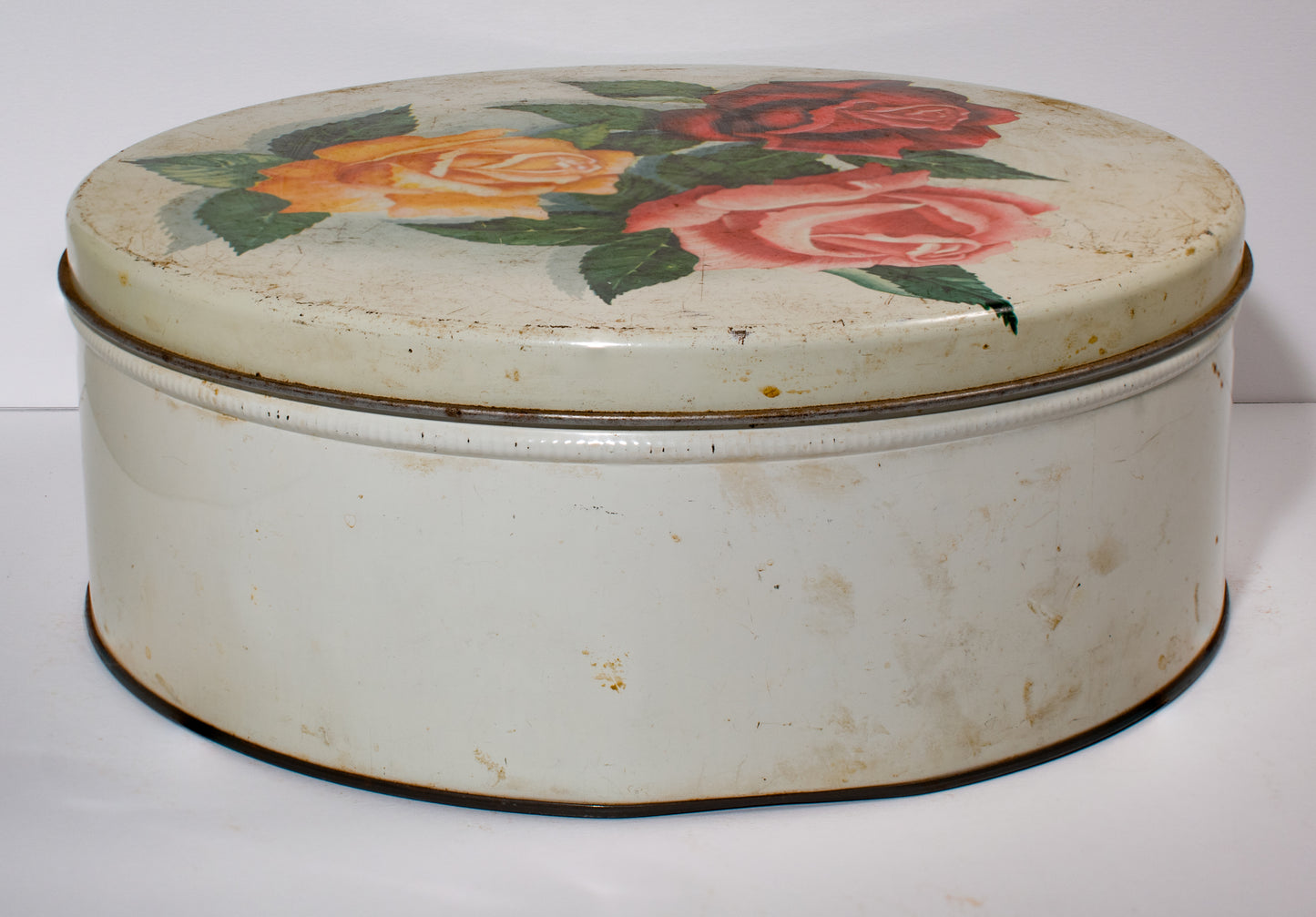 Vintage Rose Tin