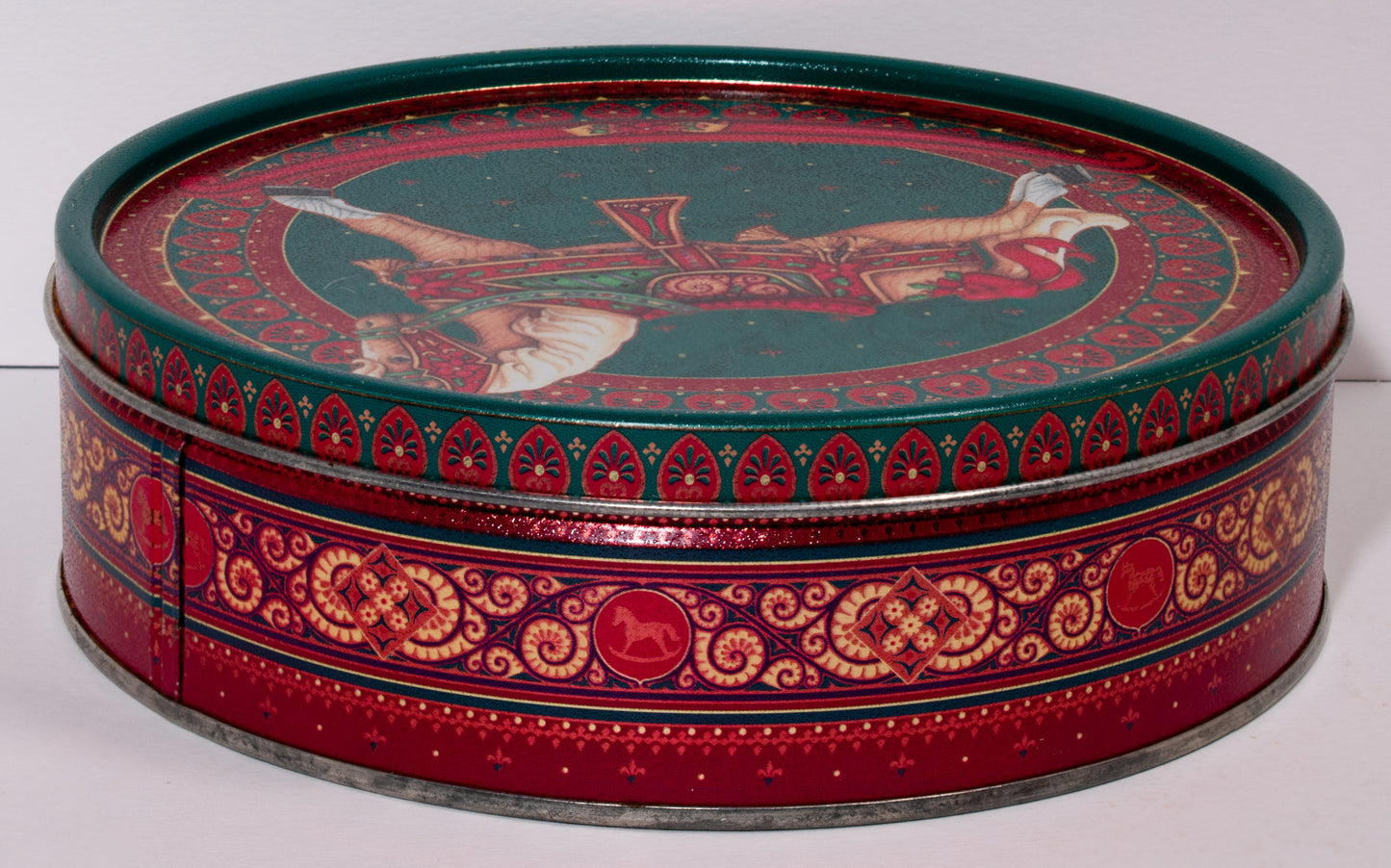 Christmas Rocking Horse Tin