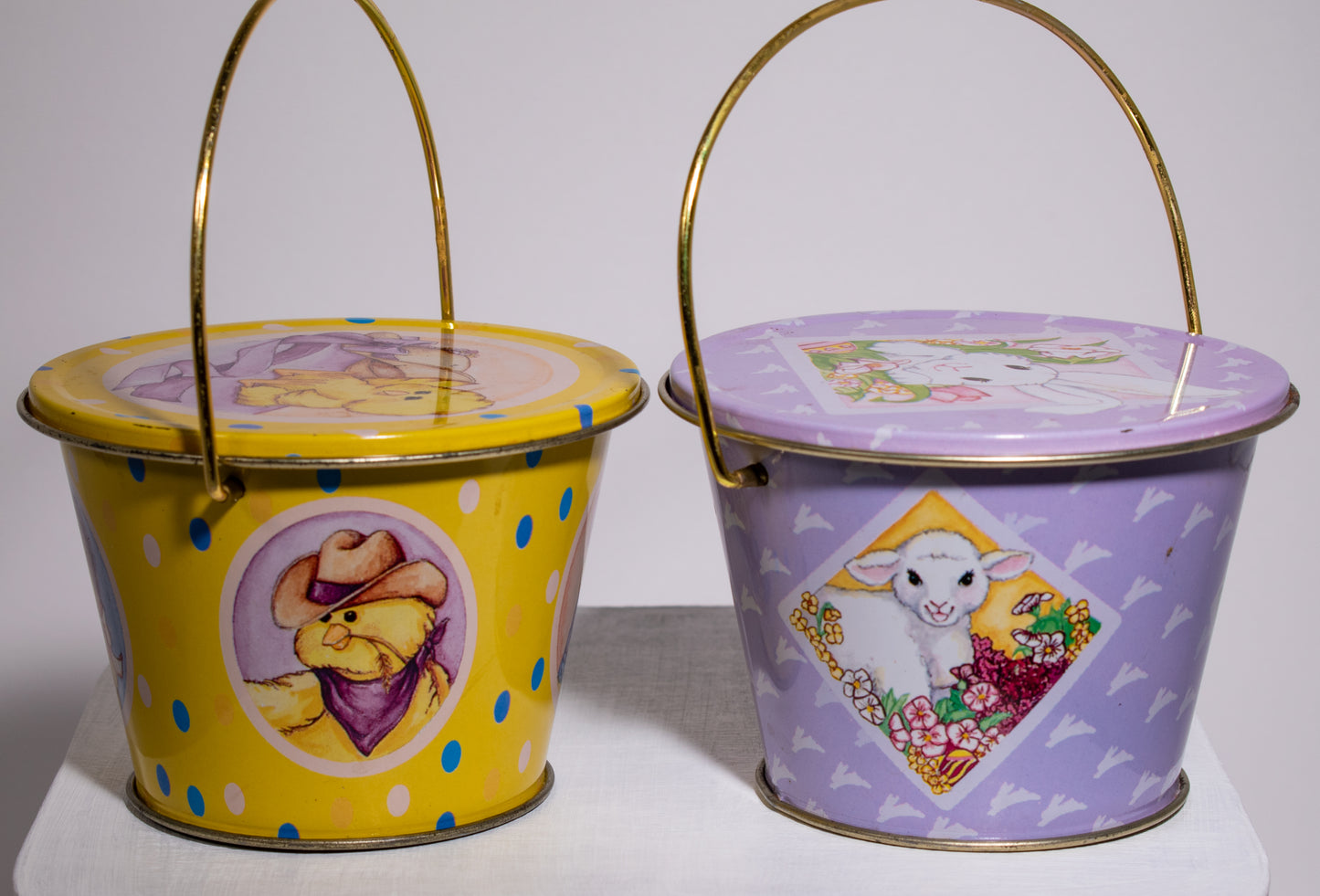 1988 Dakin Springtime Pails