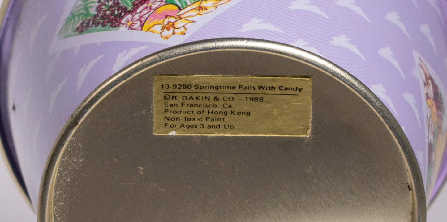 1988 Dakin Springtime Pails