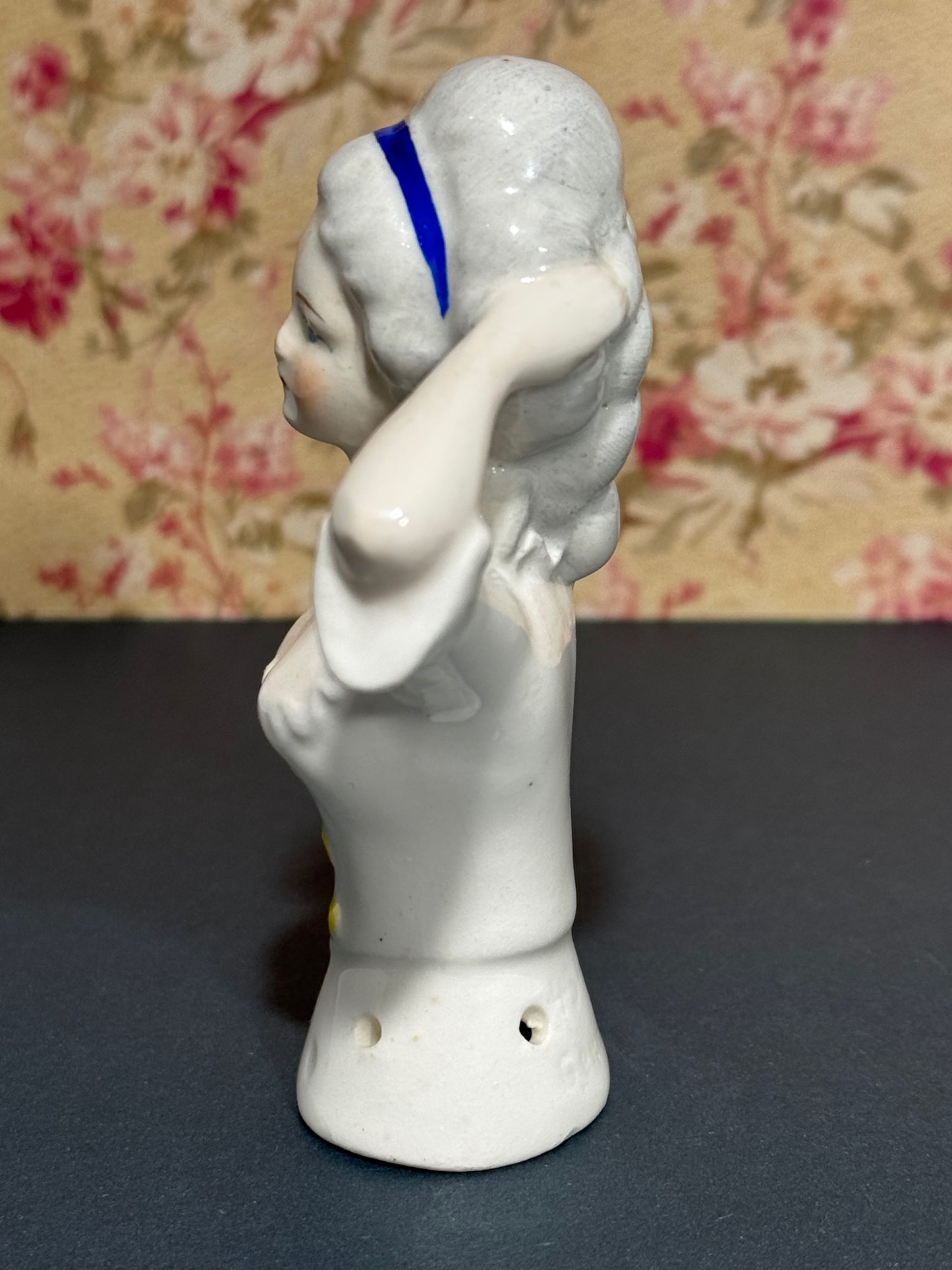 Antique German Porcelain Half-Doll #4344